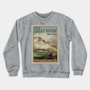 Retro Railway Travel Australia_04 Crewneck Sweatshirt